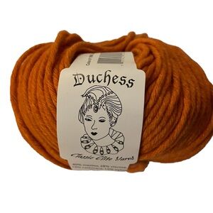 Classic Elite Yarns Duchess Merino Cashmere Bulky Yarn Color 1068 Orange